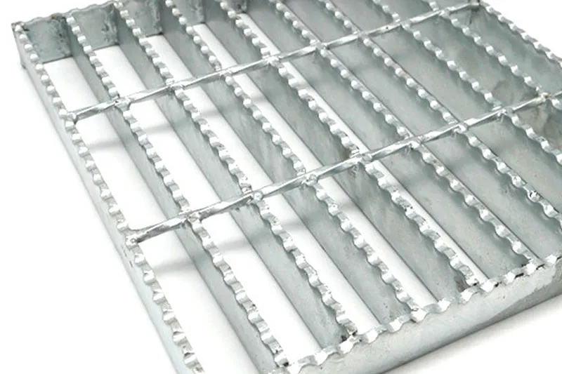 Steel grating product detail view