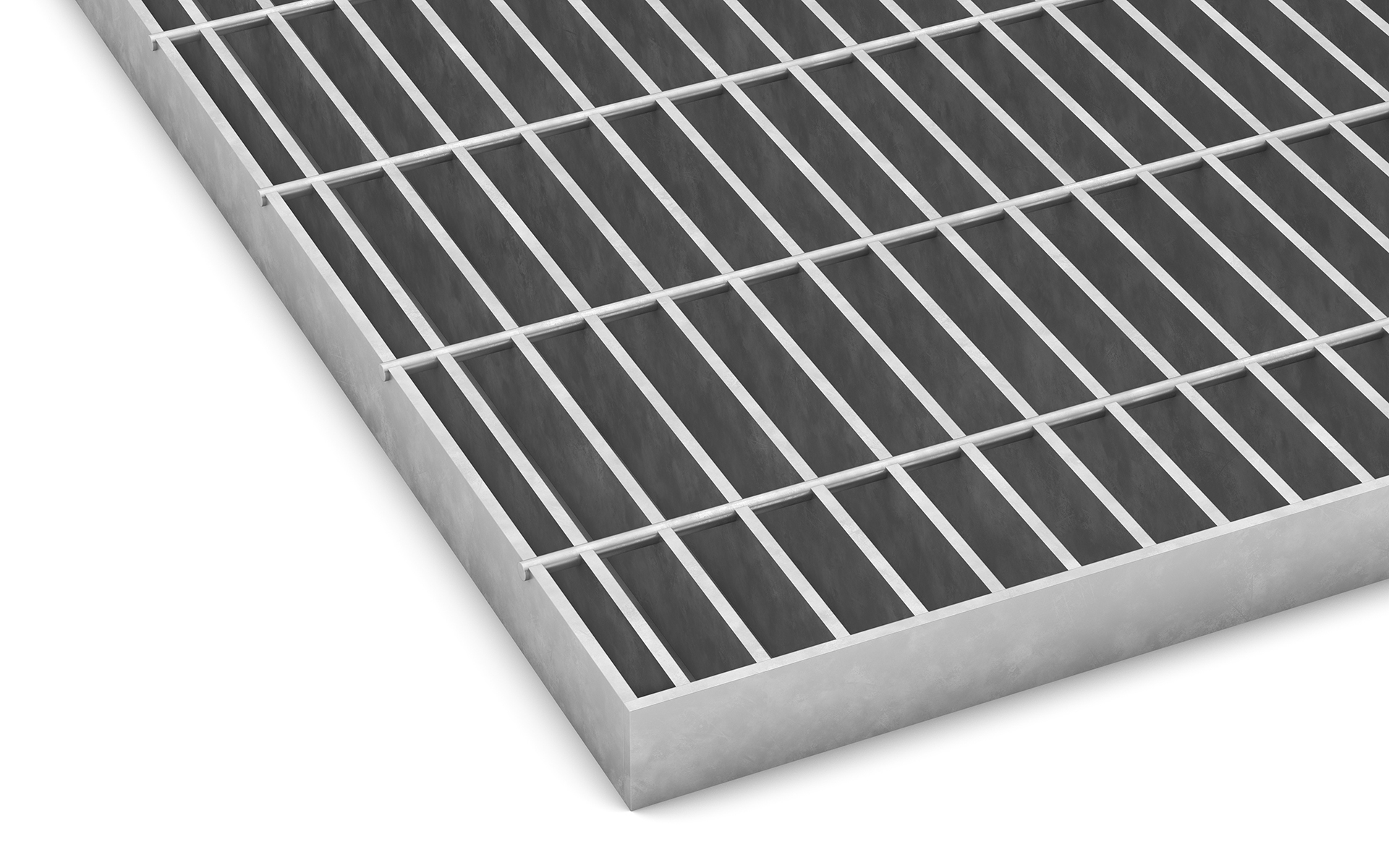 Heavy duty steel grating for truck wash and mining